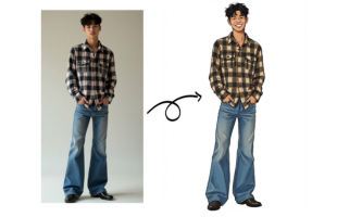 お写真をイラストに